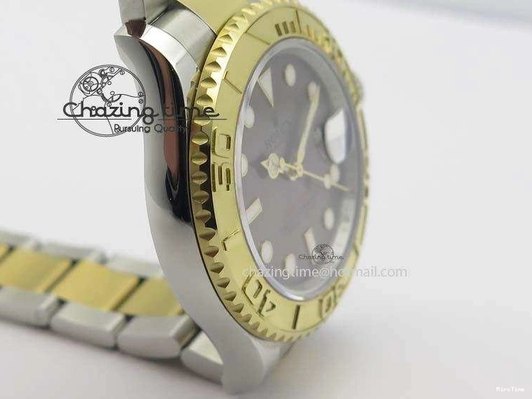 MiroTime 0515 Durable Yacht-Master 116622 BP-Maker Best Edition SS YG Gray Dial On SS YG Bracelet SA 3810
